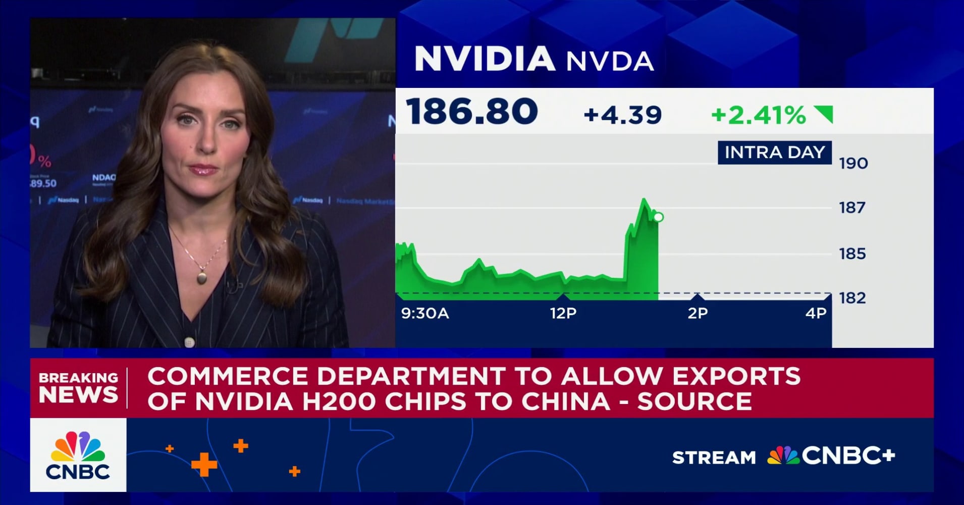 US Commerce Department to allow exports of Nvidia H200 chips to China