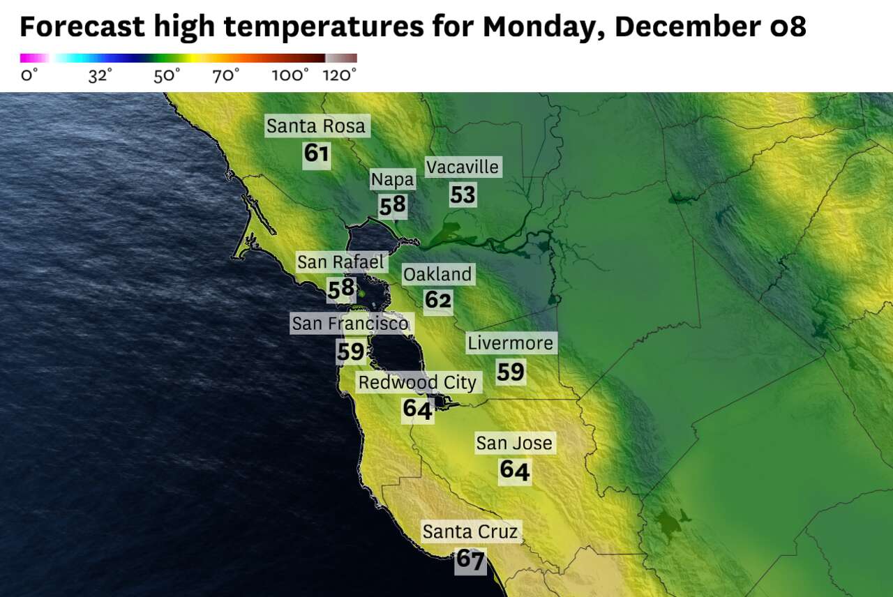 California's cold, gloomy weather masks a developing problem: Almost no ...