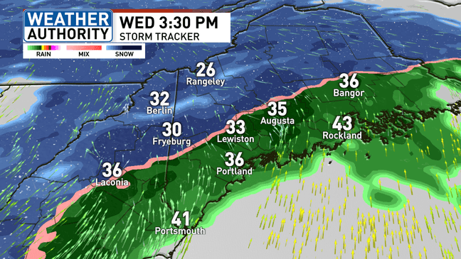 Frigid Monday on tap for Maine before mid-week storm brings some snow ...