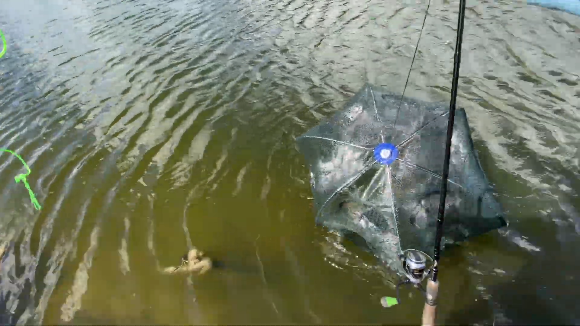 Found an abandoned fish trap while fishing