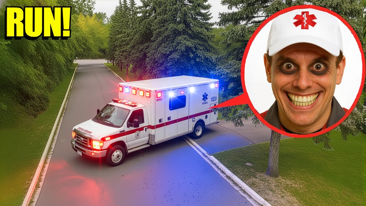 Creepy 'Smiler' ambulance prank goes viral online
