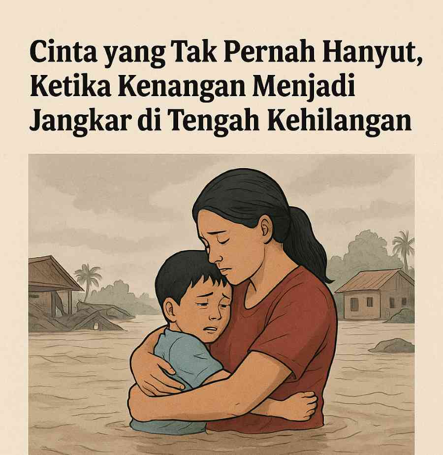 Cinta yang tak pernah hilang, kenangan jadi pengikat di tengah kehilangan