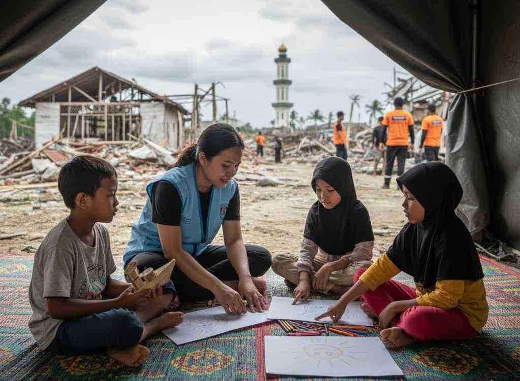 Melawan Trauma, Pemulihan Kognitif Anak Korban Bencana