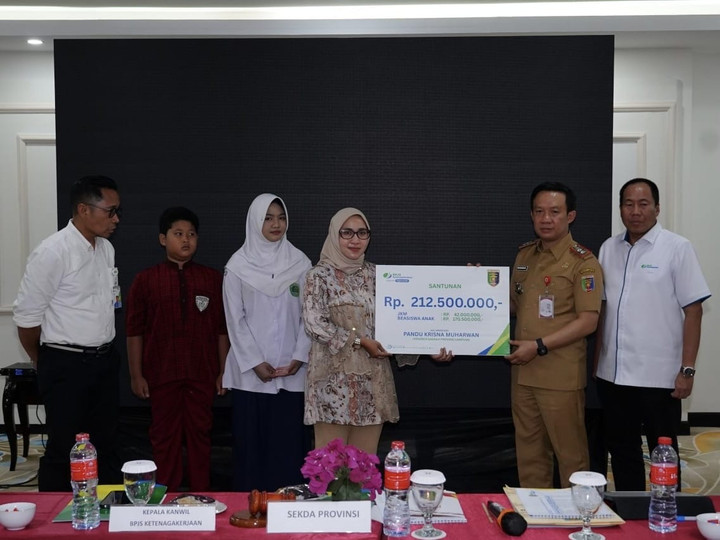 Cakupan Jamsostek Lampung Naik Jadi 25%, Pemprov Target 200 Ribu Pekerja Terlindungi