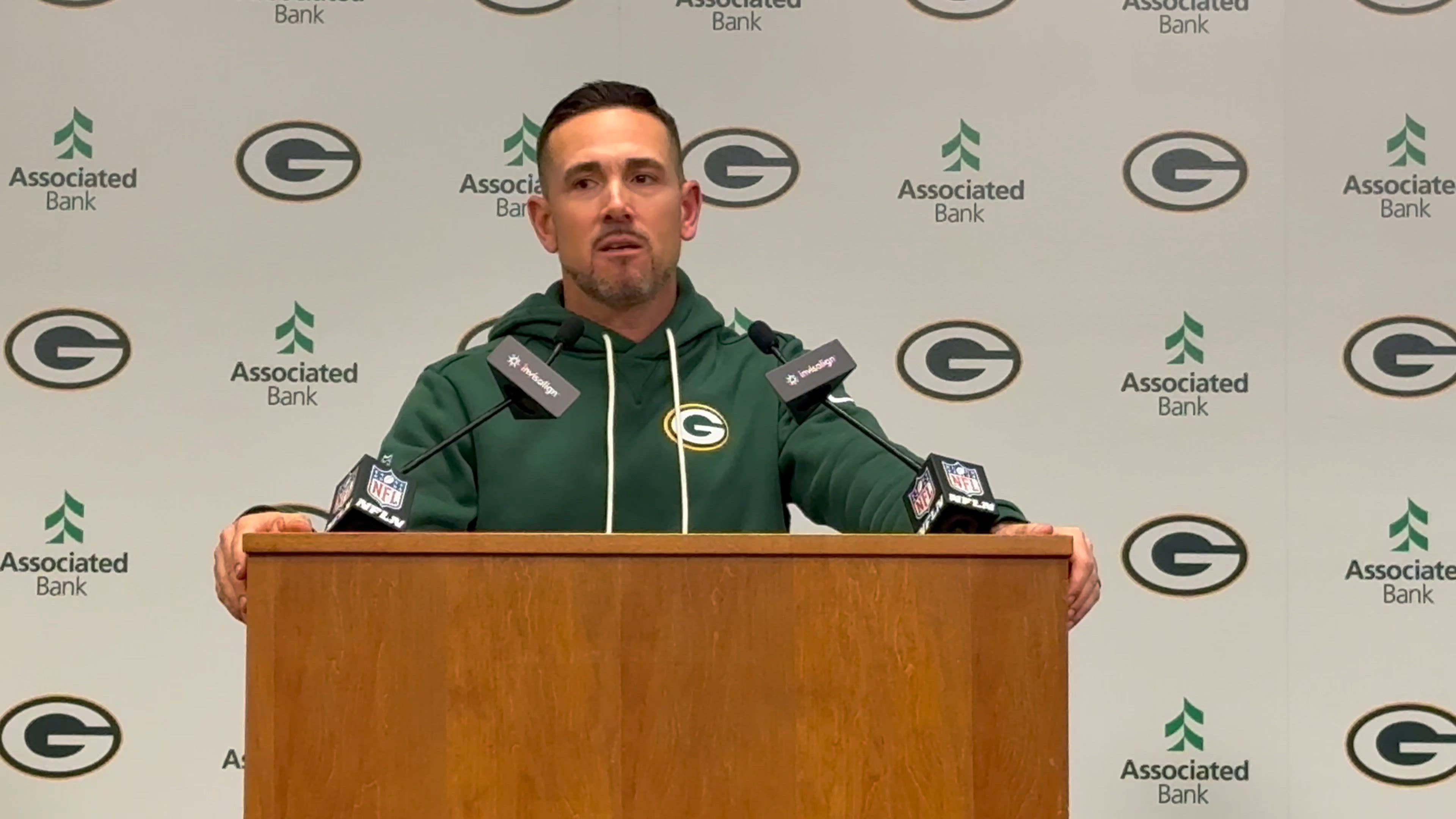 Packers coach Matt LaFleur on handshake with Bears' Ben Johnson