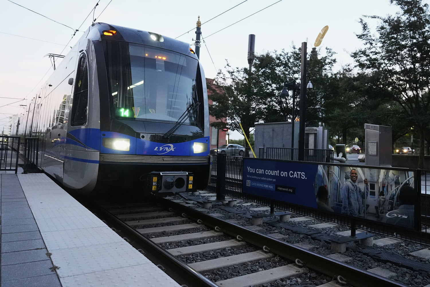 Suspect arrested after stabbing on Charlotte light rail train