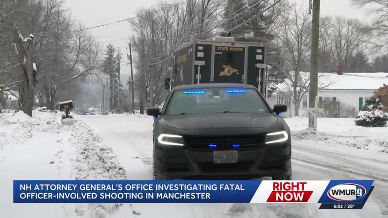 Homeowner shaken after police shoot person in front of Manchester home