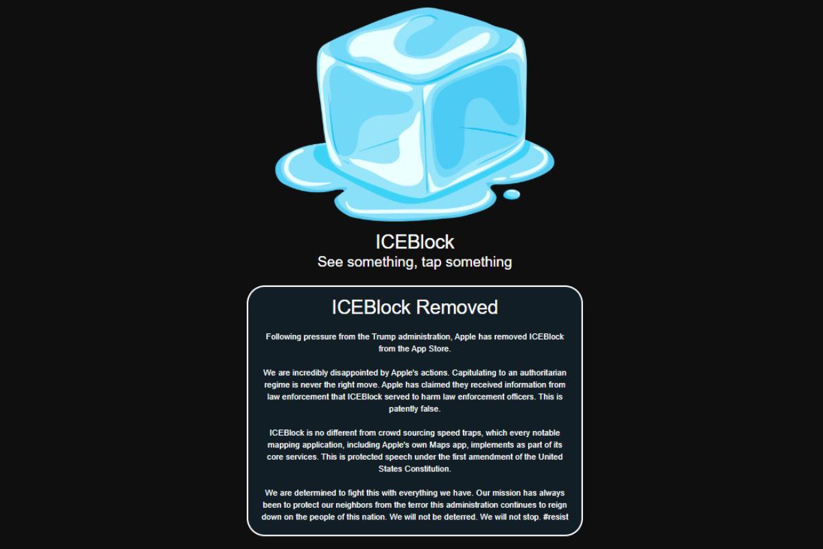 ICE-tracking app pulled from Apple Store triggers free speech lawsuit ...