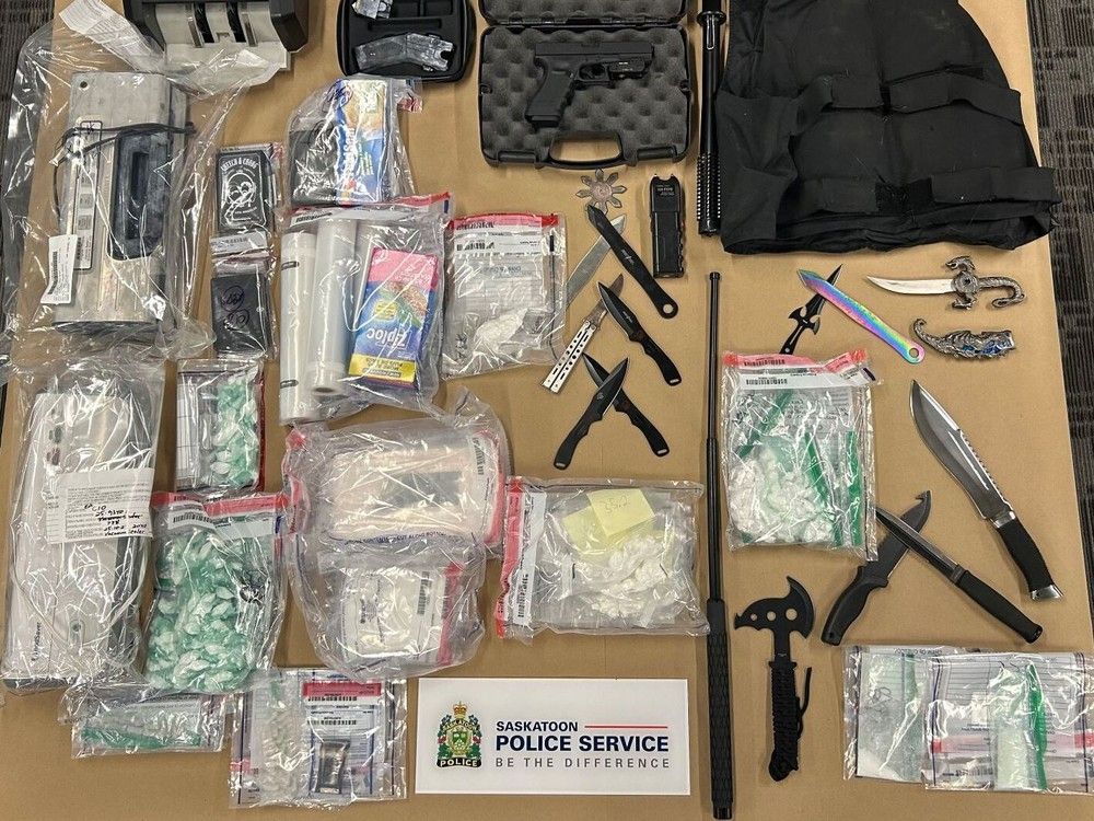 Almost 2 kgs of cocaine seized after drug bust in Saskatoon, Martensville