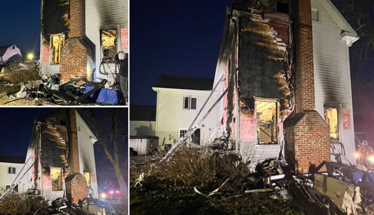 Historic Maryland farmhouse badly damaged in fire sparked by smoking ...