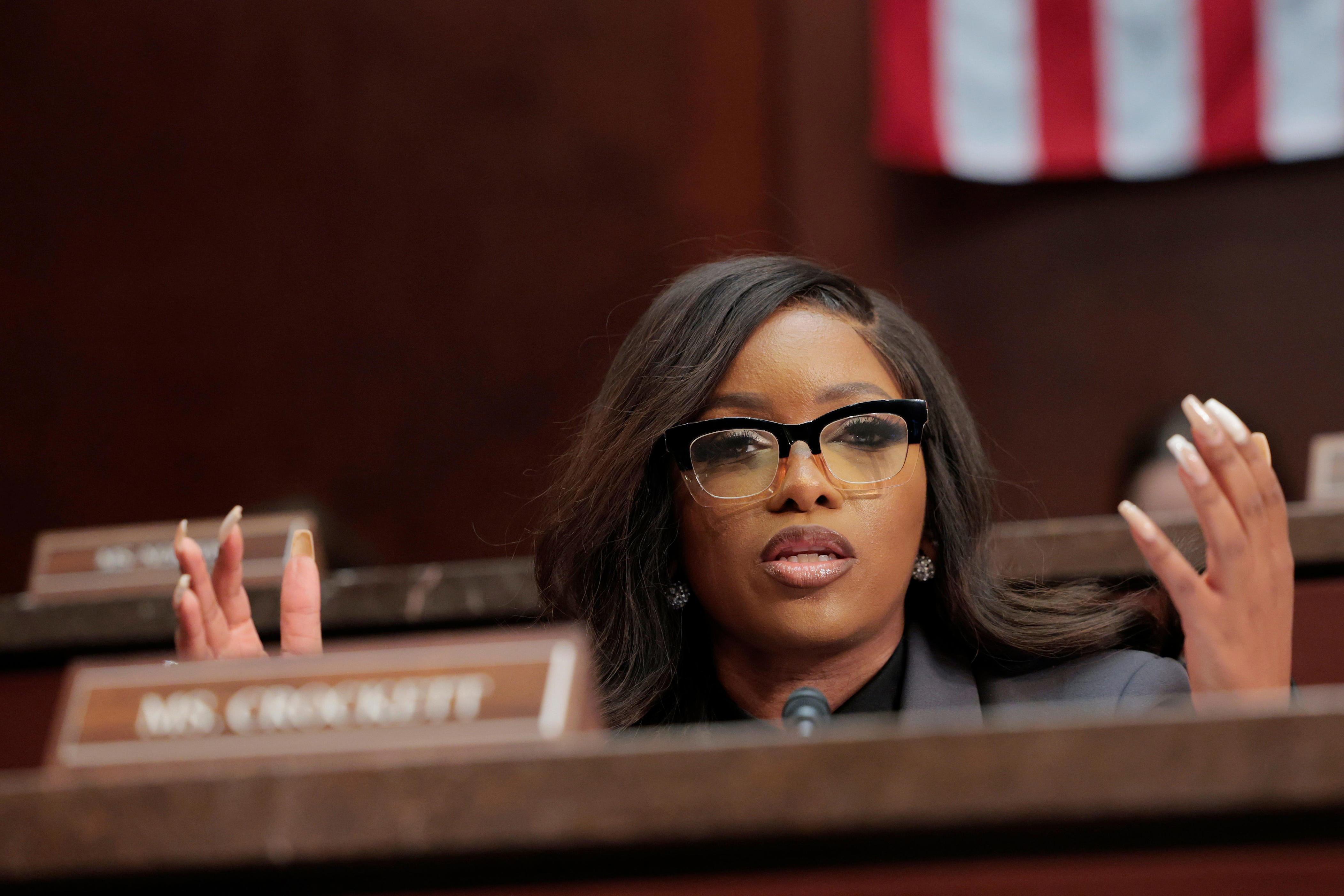 Democratic firebrand Jasmine Crockett enters US Senate race in Texas
