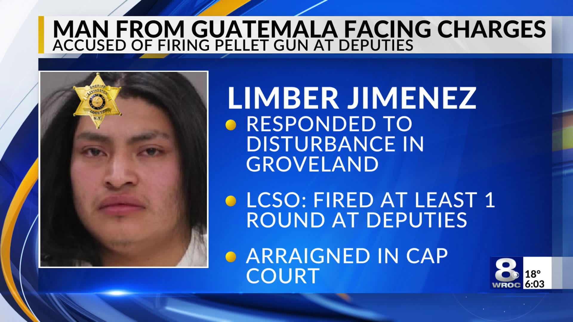 Man from Guatemala accused of firing pellet gun at Livingston County ...