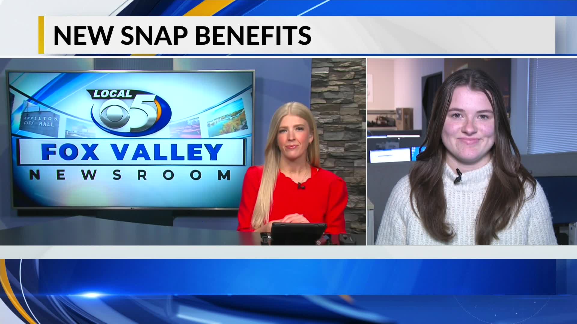 Live at 4 p.m. Fox Valley newsroom | New SNAP requirements