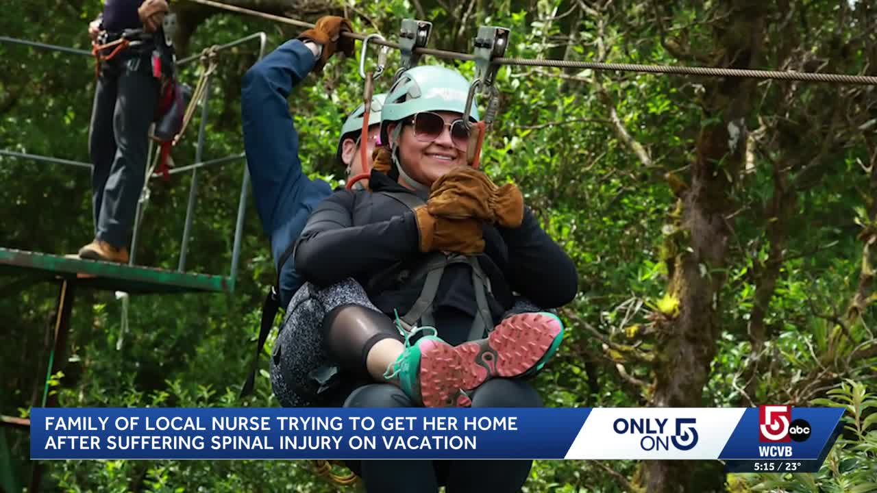 Mass. nurse suffers spinal injury while vacationing in Costa Rica(01)