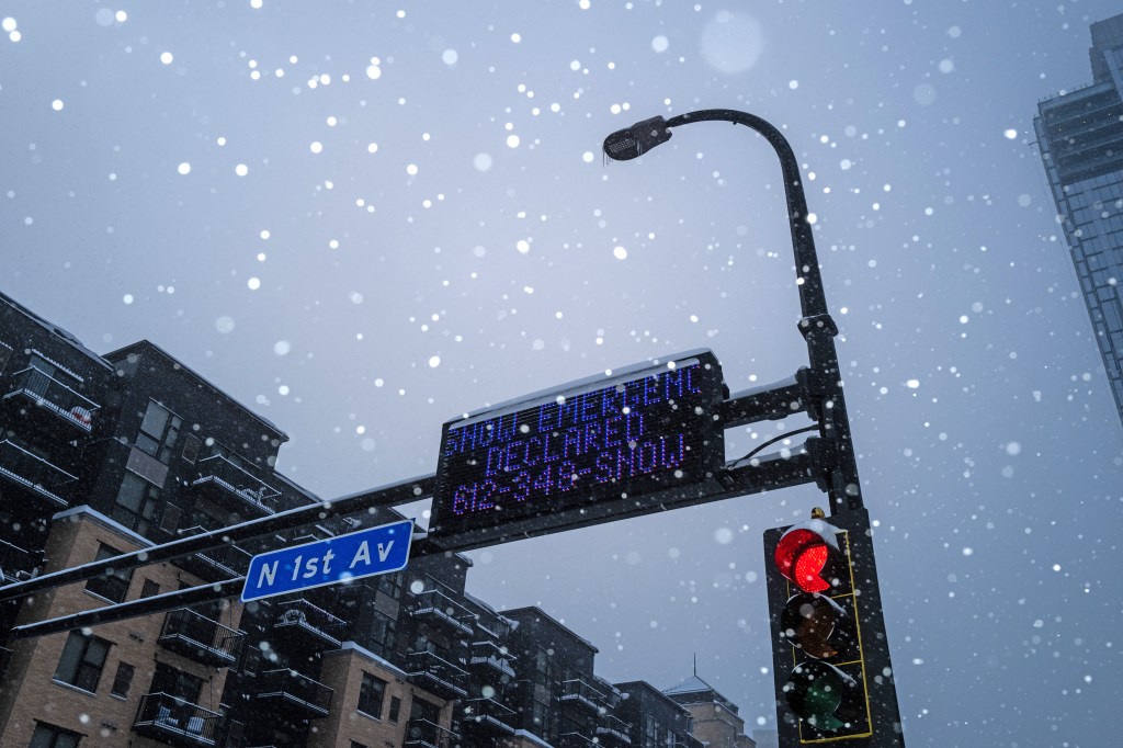 Winter storm watch map shows states facing possible blizzard conditions