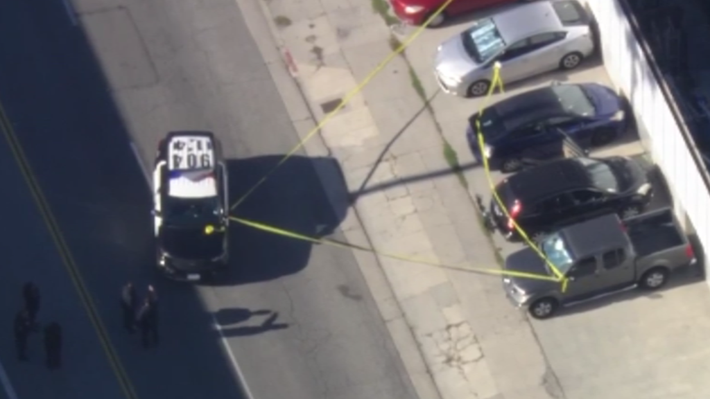 LAPD investigate man found shot dead in vehicle in near Sony Studios