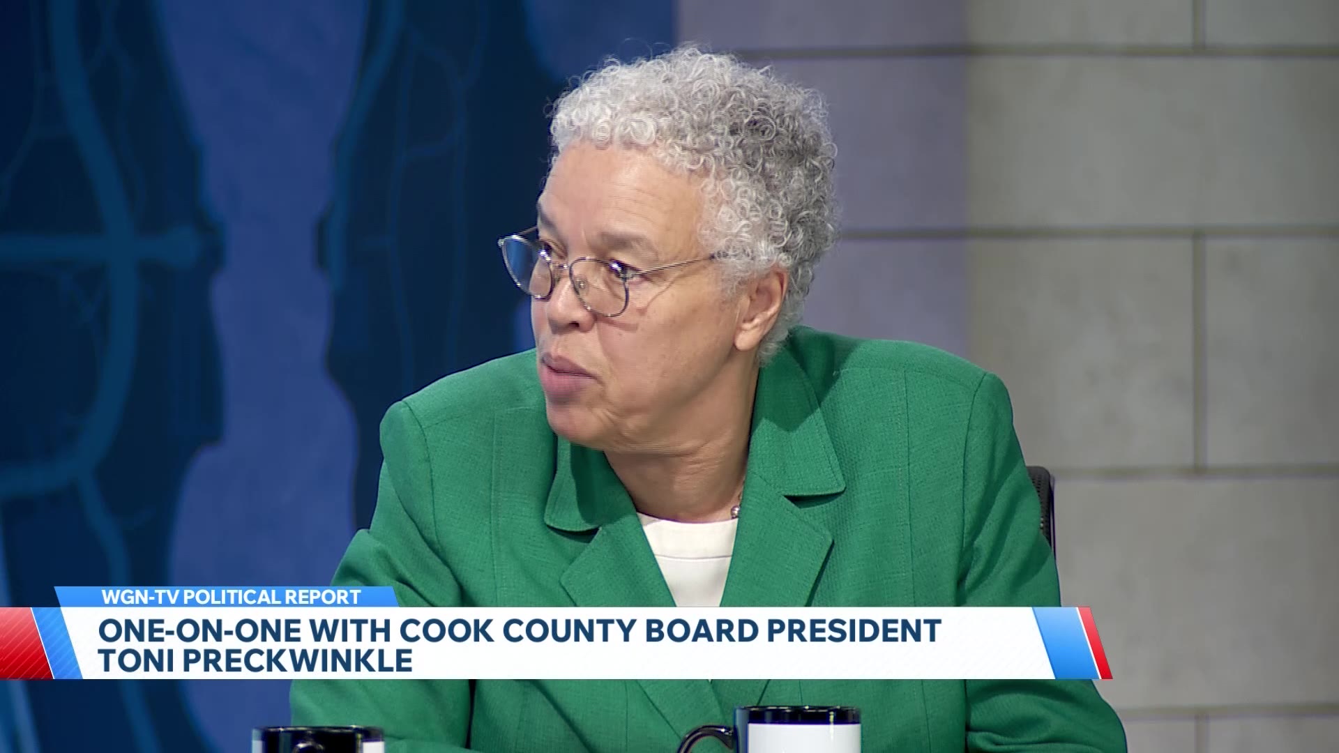 Cook County Board President Toni Preckwinkle