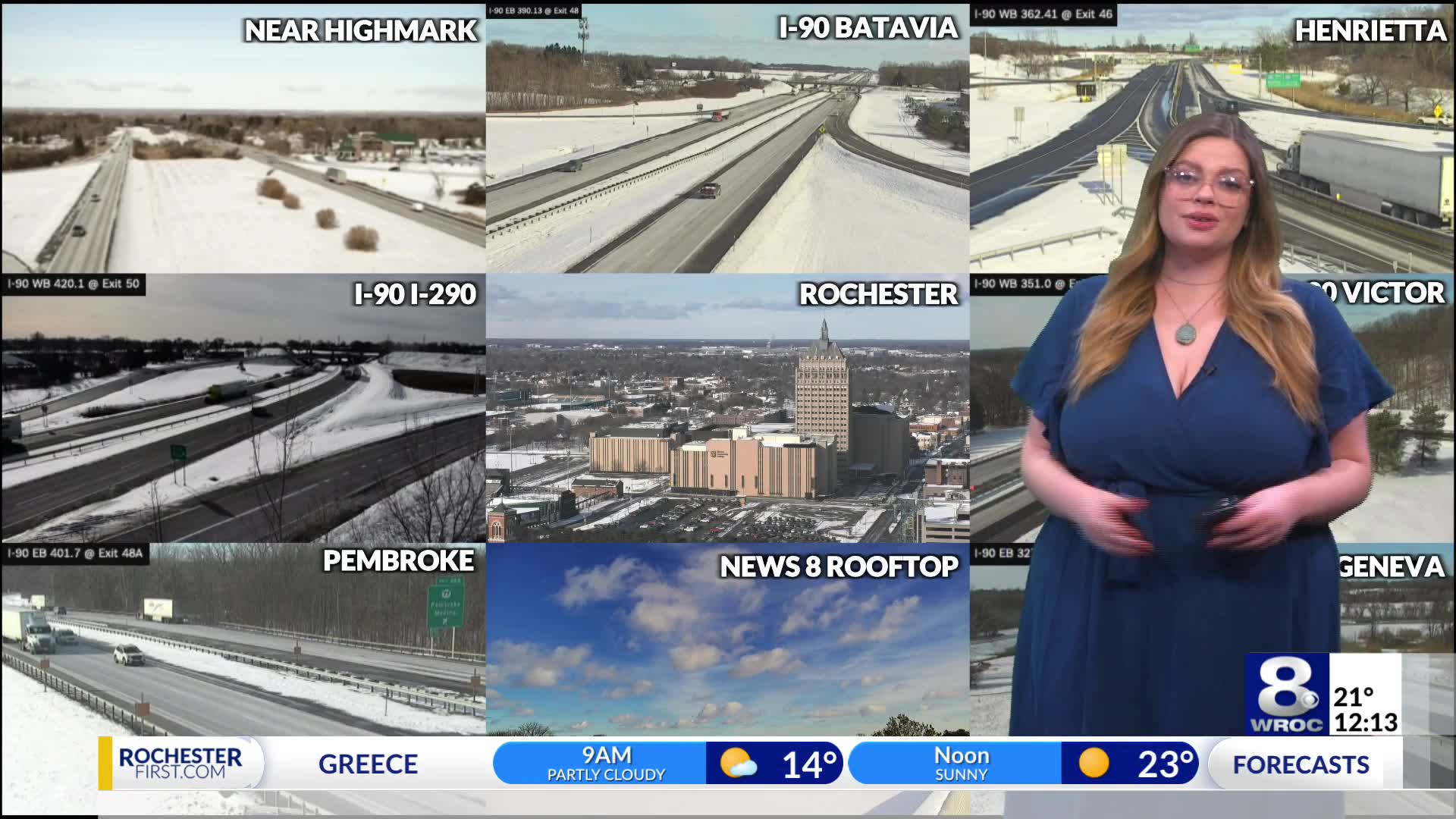 Rochester's Monday afternoon weather forecast