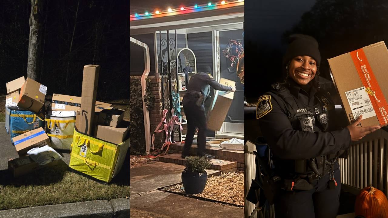Athens officers play delivery drivers after finding 70 packages dumped ...