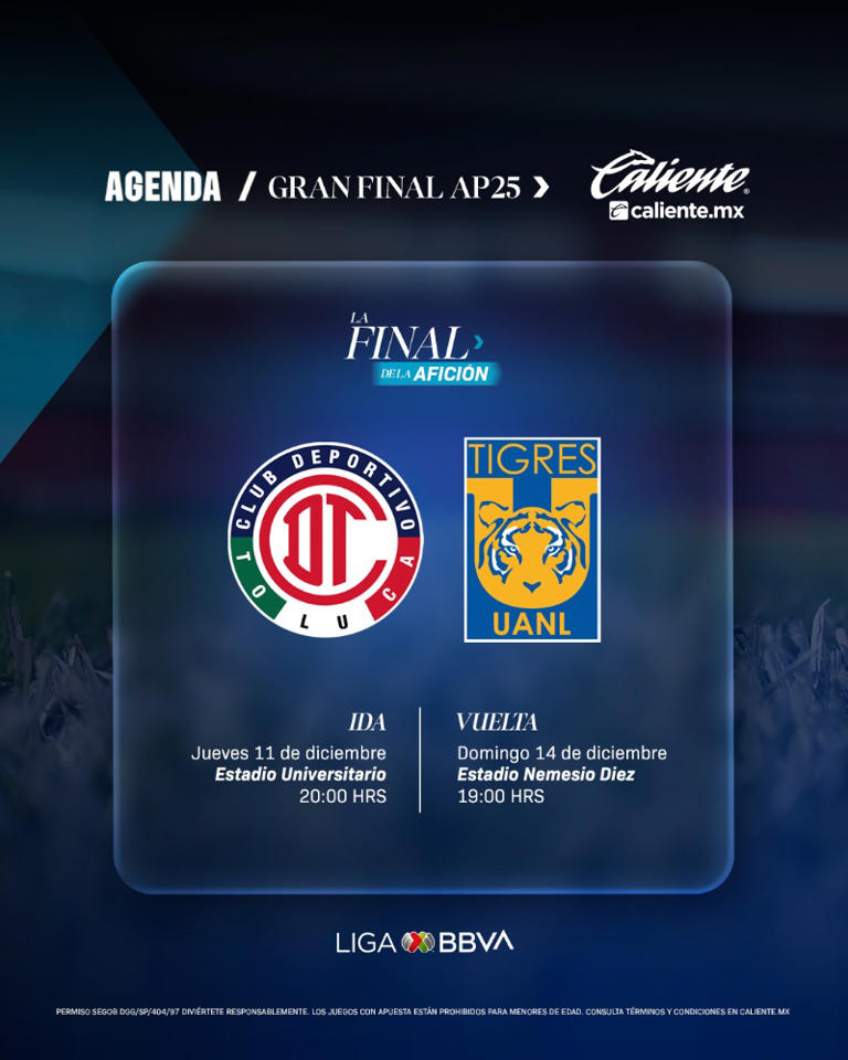 La gran final está lista: Liga MX confirma fechas y horarios para el ...