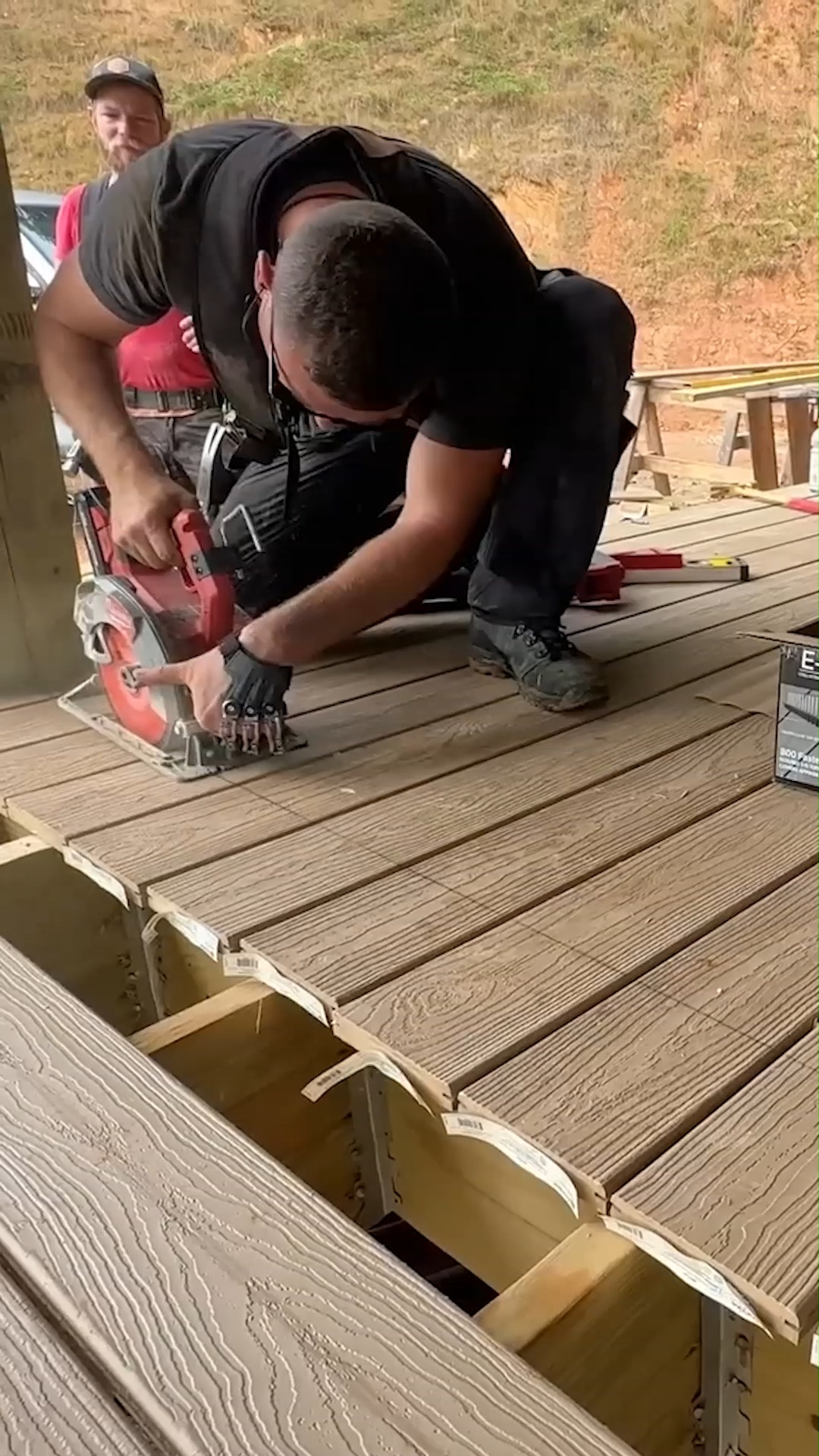 Inside a mega modern home build