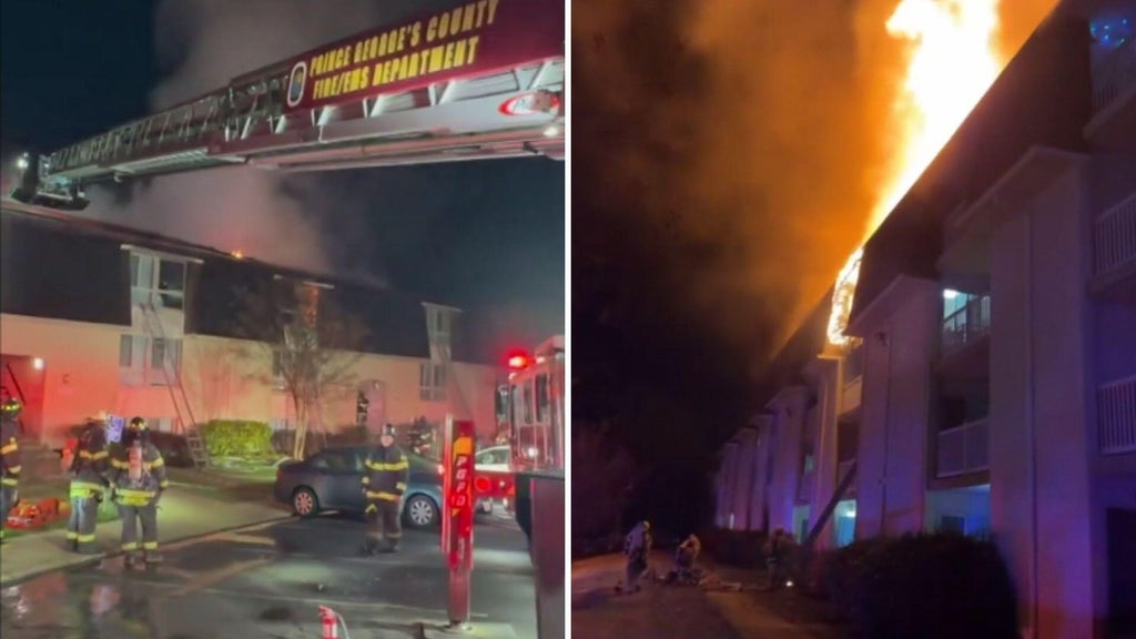 Maryland man charged with arson after allegedly setting fire to his ...