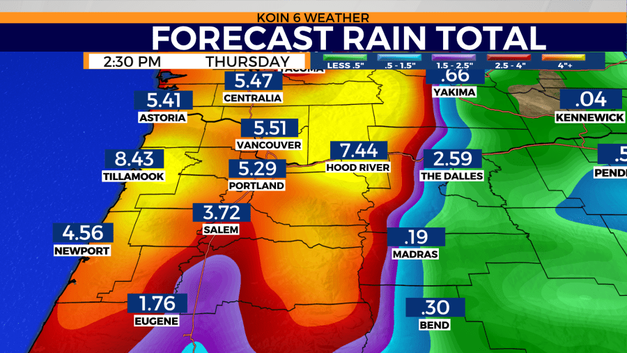 Live updates: PNW atmospheric river arrives; flood watches, warnings in ...