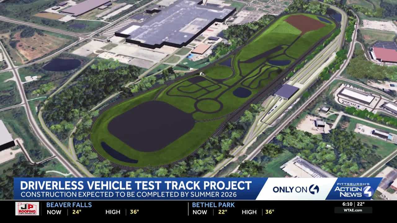 Work begins on autonomous vehicle testing ground in western Pa.