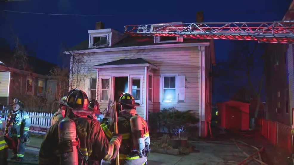 Firefighters battle residential fire in Providence