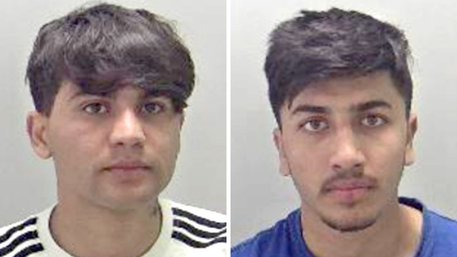 Jan Jahanzeb and Israr Niazal. Pic: Warwickshire Police/PA