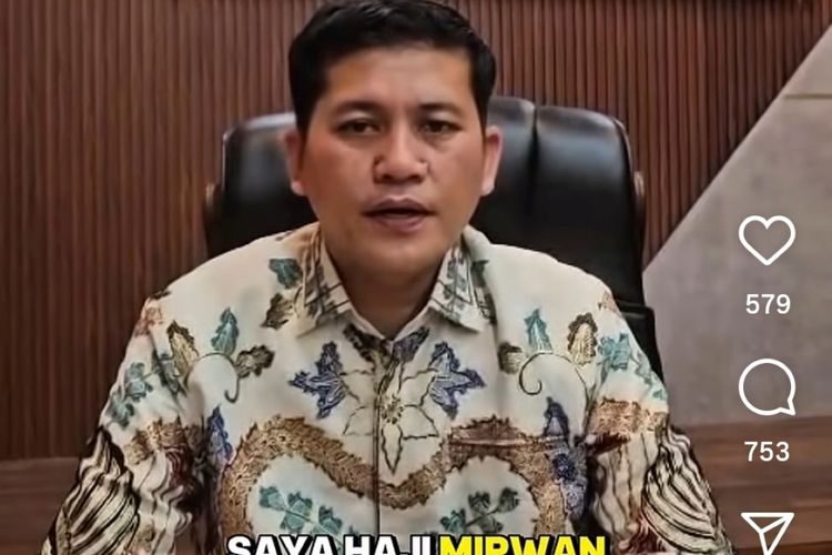 Bupati Aceh Selatan Mirwan MS Muncul, Minta Maaf Usai Umrah Saat Bencana