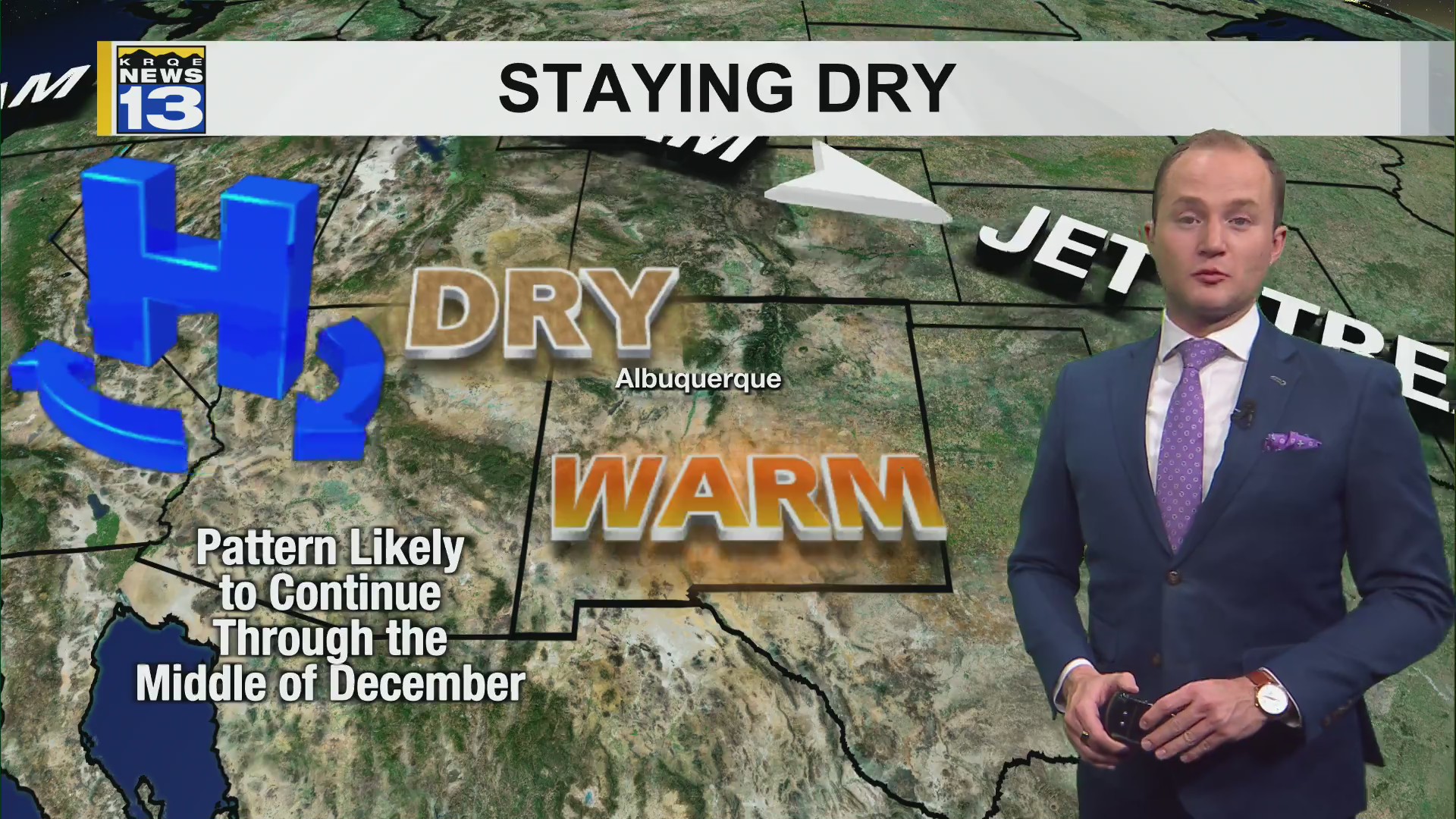 Unseasonably warm and dry weather continues across New Mexico