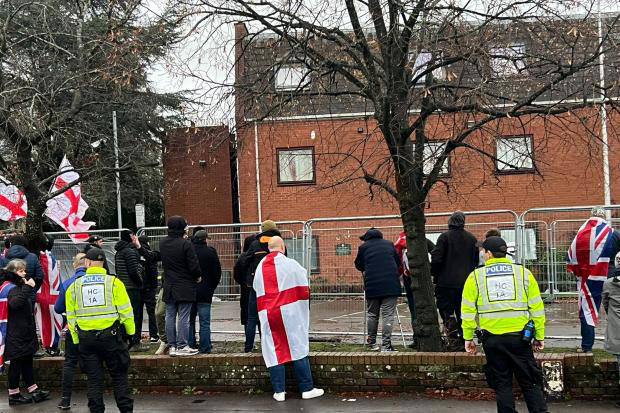 'Patriots' group takes 'Christmas break' after months of hotel protests