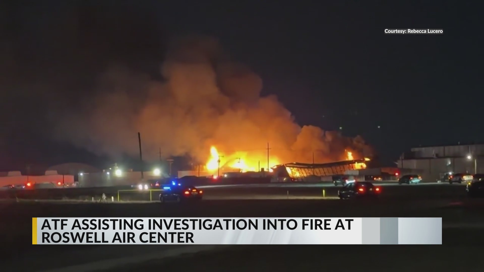 ATF investigating fire at Roswell Air Center