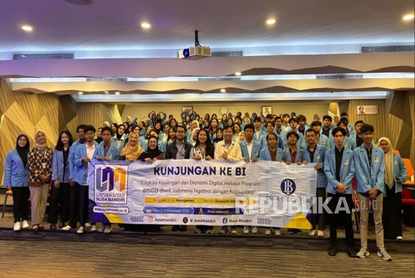 Mahasiswa Manajemen UNM Pelajari Ekonomi Digital di Bank Indonesia