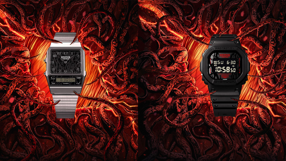 These new Casio x ‘Stranger Things’ watches reveal hidden Upside Down ...
