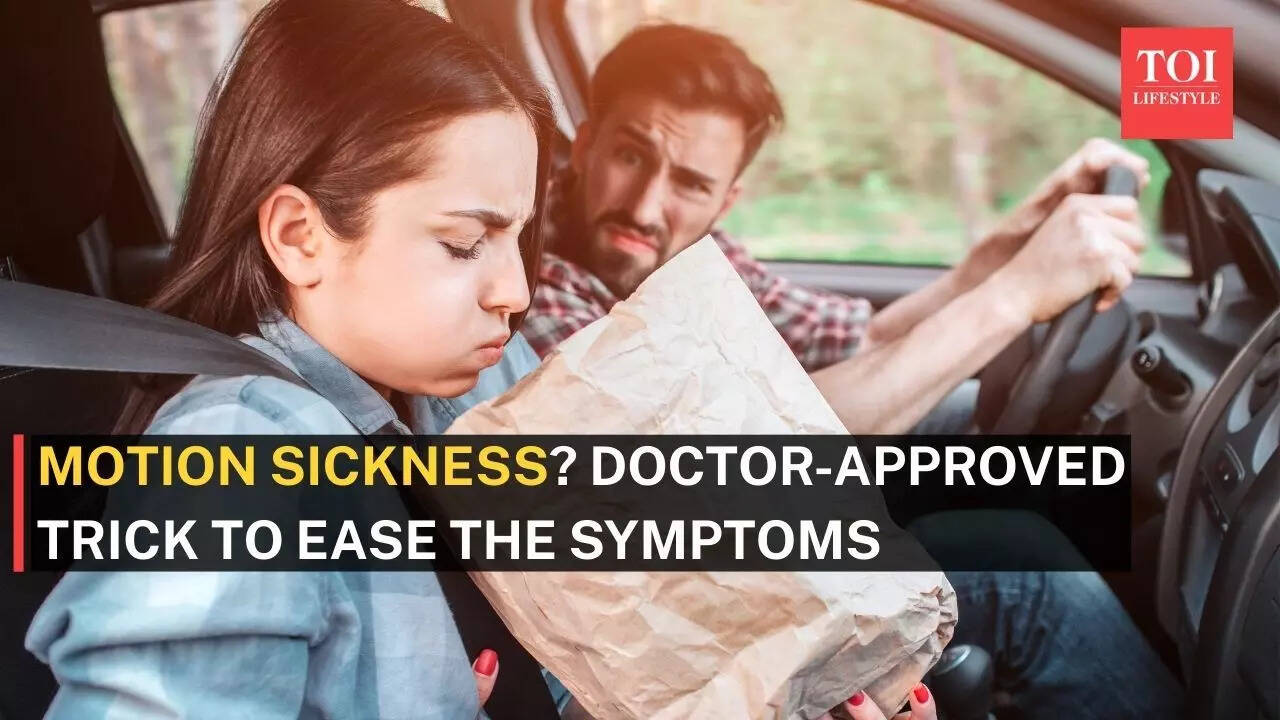 Car sickness? Top American doctor reveals a simple trick to beat motion ...