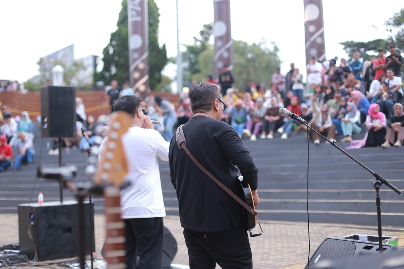 Ciamis Meledak! QR Music di Jalan, Bangkitkan Kreativitas Musisi Lokal