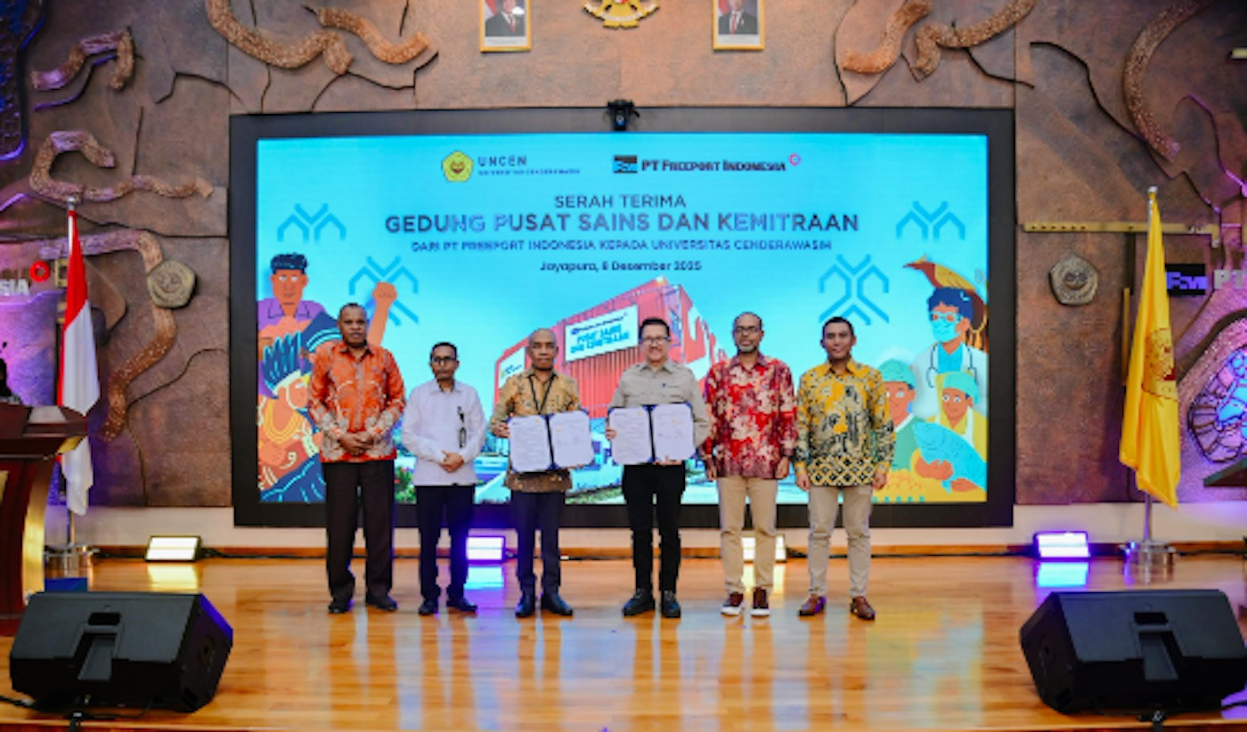 Freeport serahkan gedung sains dan kemitraan UNCEN untuk tingkatkan riset dan pendidikan di Papua