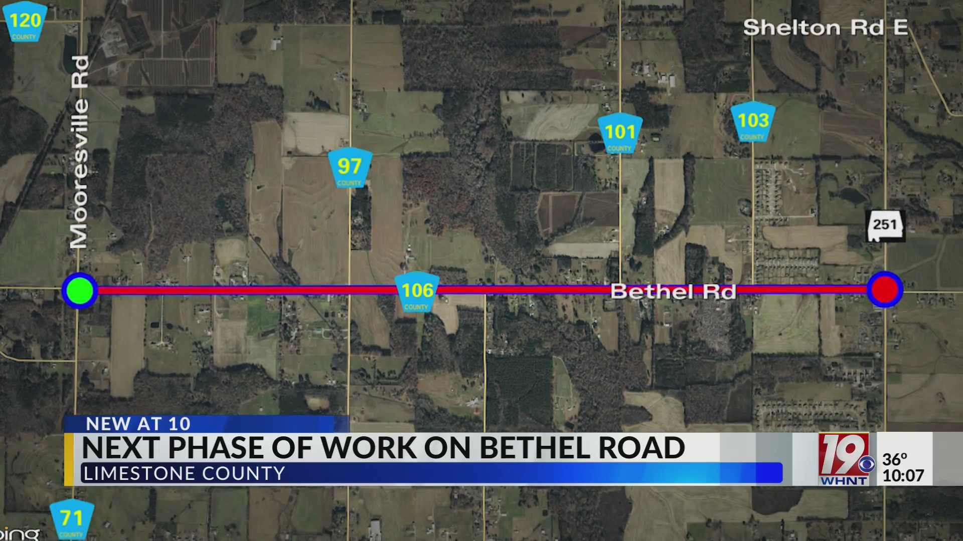Next phase of work beginning on Bethel Road | Dec. 8, 2025 | News 19 at ...
