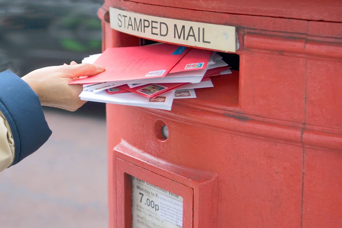 Post Office releases final dates for sending Christmas cards and gifts