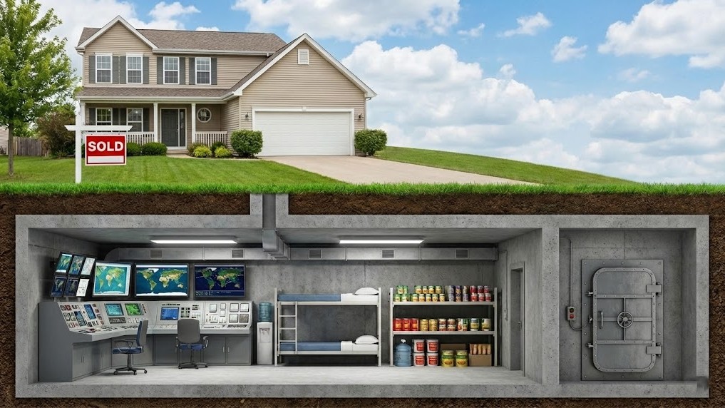 Normal family home hides a 21-day nuclear command bunker