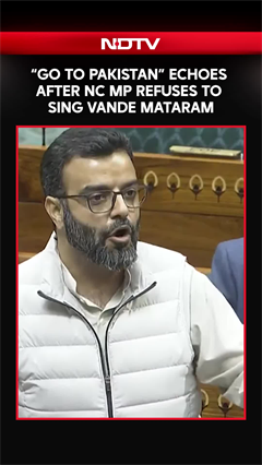 Go to Pakistan echoes after NC MP Ruhullah Mehdi refuses to sing Vande ...