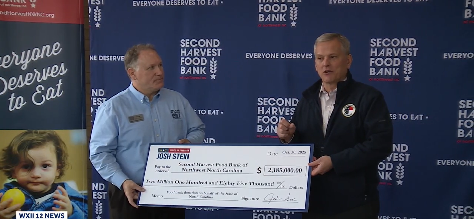 Gov. Stein visited a Triad nonprofit to award their critical work ...