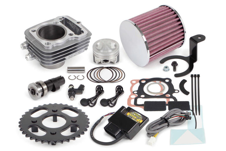 武川からFIエイプ専用ボアアップキット登場 ノーマル比で圧倒的進化