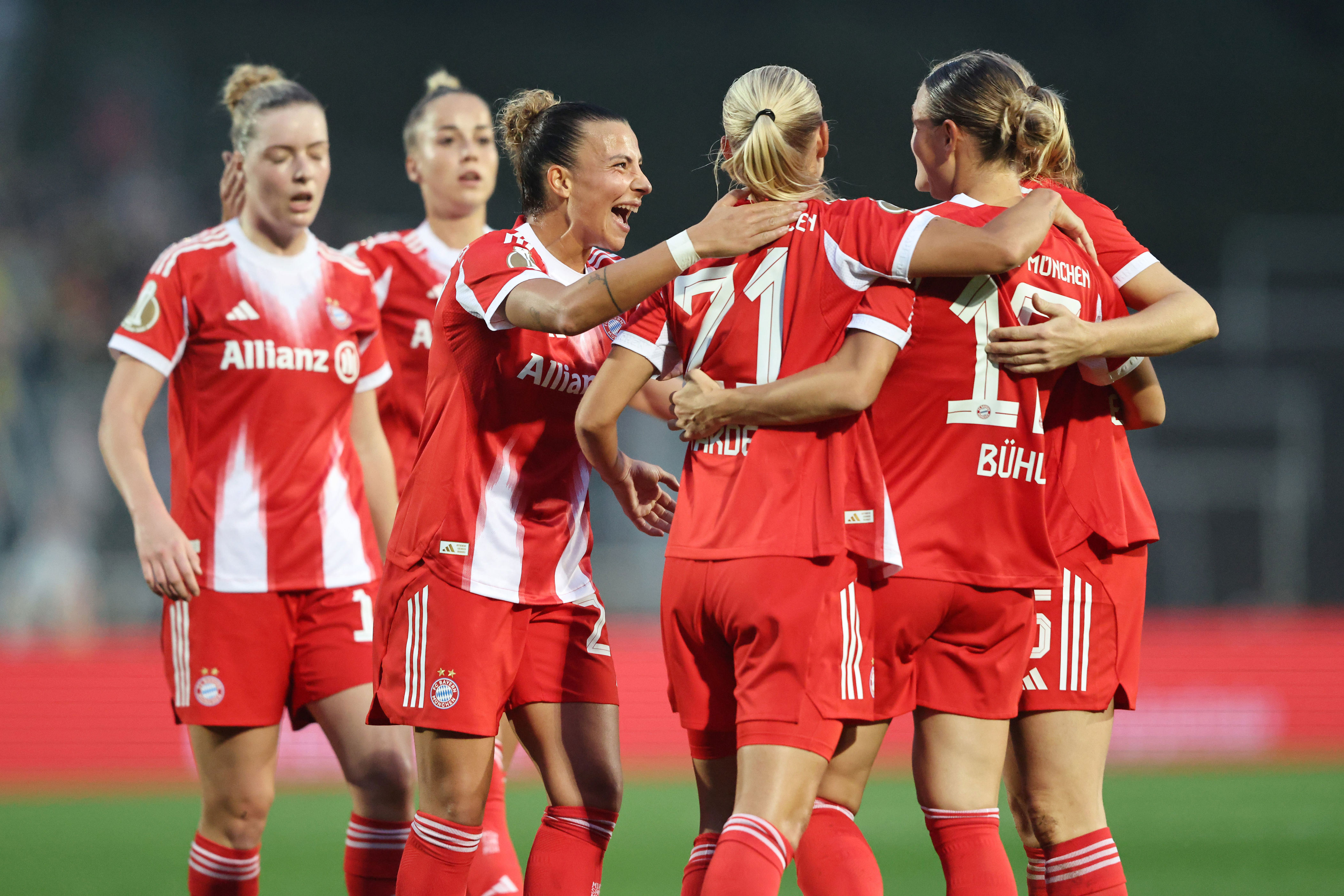 El Bayern Munich Frauen empató al Hamburger SV en la DFB-Pokal