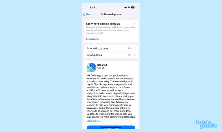 Waiting to upgrade to iOS 26? Here's why you actually should now