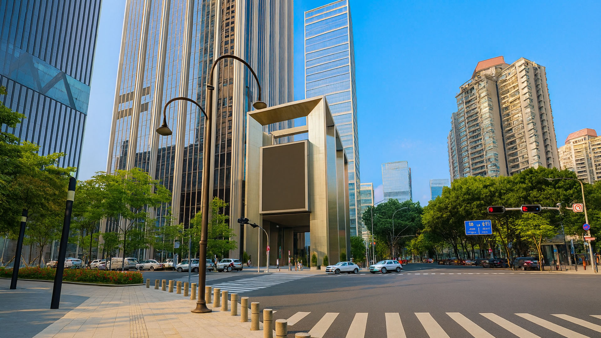 Urban design that commands attention