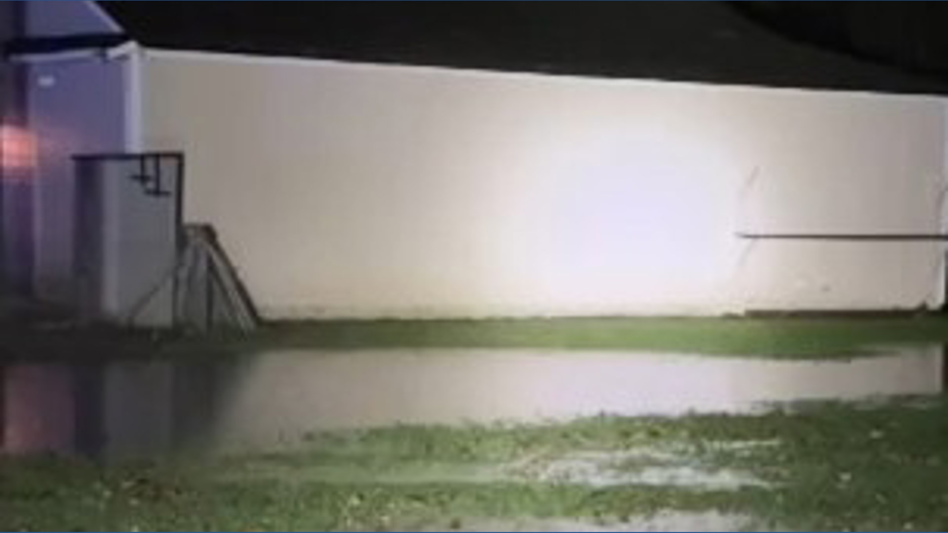 Wallace River rises with heavy rain