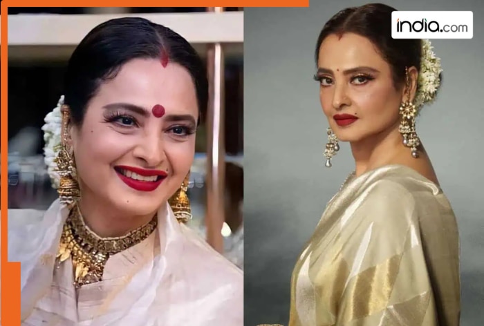 Proud moment for Rekha fans, she gets honoured with..., at ...